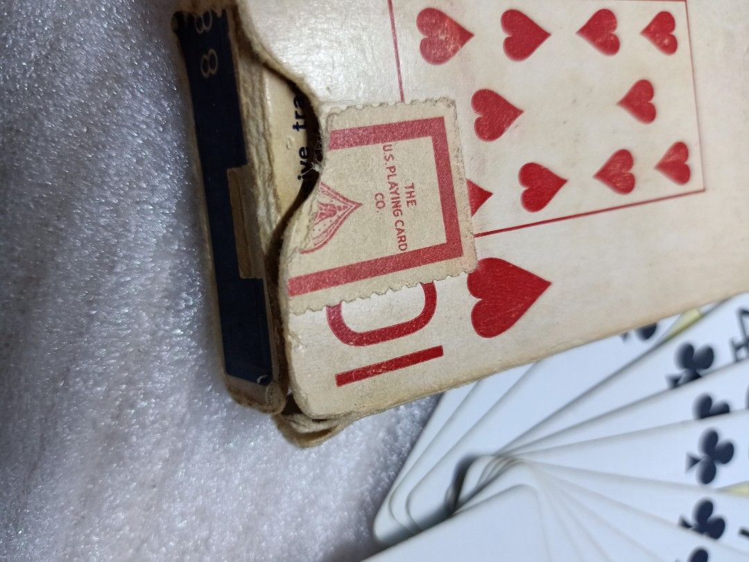 Vintage 2.5"x3.5 Jumbo Index playing card 250 *Y269, Hobbies & Toys