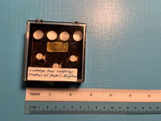 Vintage Antique Tuxedo cufflings Mother of Pearl
