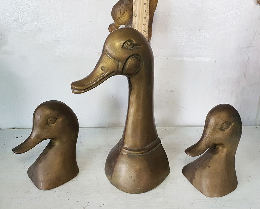 Vintage Brass Duck Head Set (SUPER SALE!), Furniture & Home Living, Home  Decor, Other Home Decor on Carousell