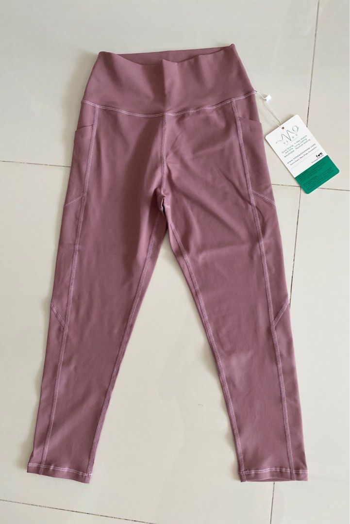 Purple discount crop pants