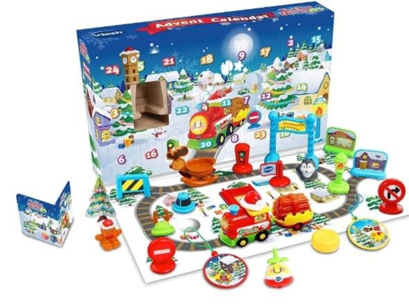 Vtech toot toot drivers advent calendar (Category: Educational & Learning Toys) located in Quezon City. Submitted by mhoniqvela04 (Listing ID 1256869598, Image 3). Description: brandnew complete set.