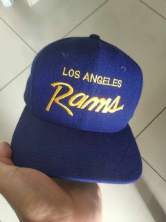 90's St. Louis Rams Sports Specialties Shadow NFL Snapback Hat – Rare VNTG