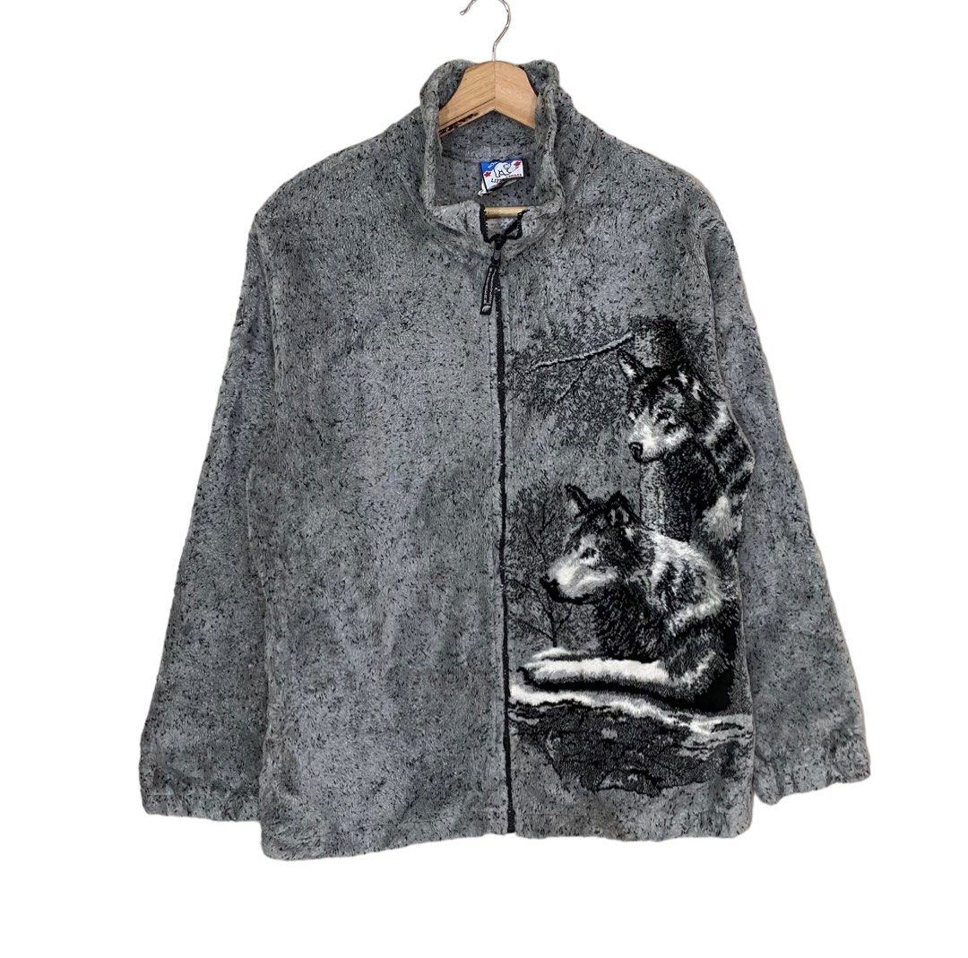 Wolf best sale sherpa jacket