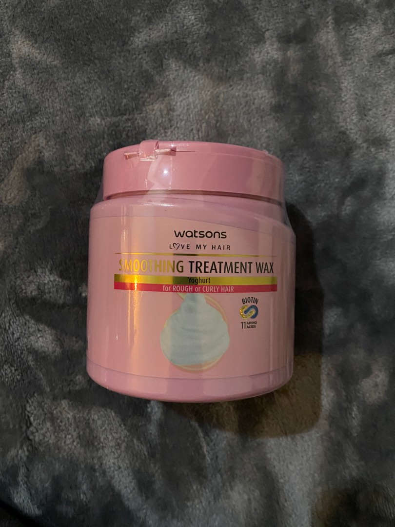Watsons Hair Treatment Wax (Hair Mask) 500ml, Beauty & Personal Care, Hair on Carousell