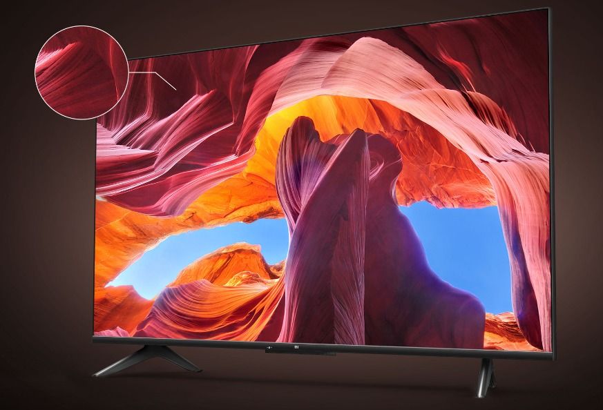 Televisor 43 Xiaomi Mi TV P1, 4K Ultra HD, SmartTV, Wi-Fi, color Negro