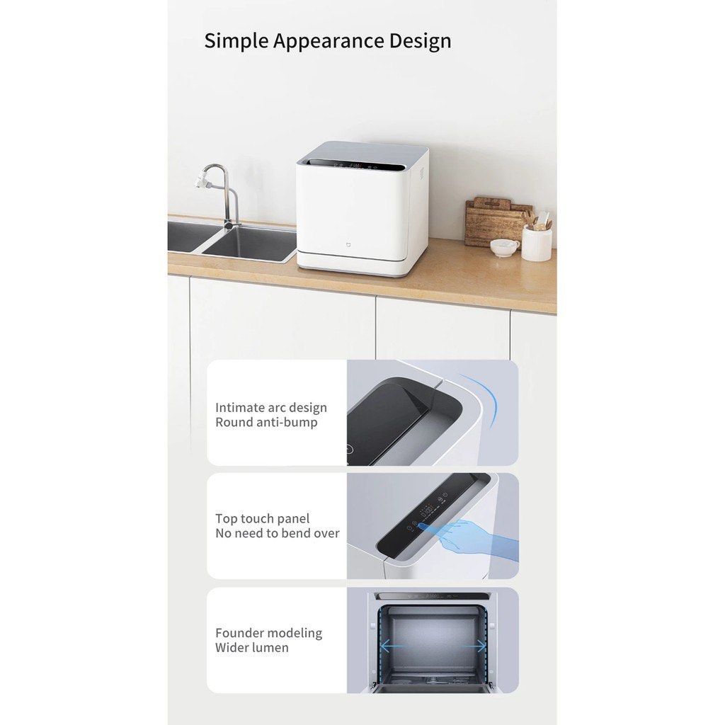 Xiaomi Mijia Smart Dishwasher, TV & Home Appliances, Kitchen Appliances