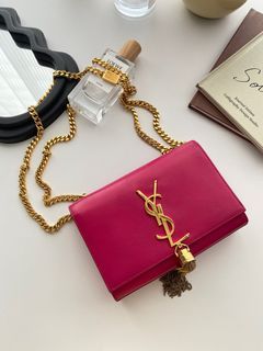 YSL Small Wallet on Chain in Beige with GHW YSL Kuala Lumpur (KL),  Selangor, Malaysia. Supplier, Retailer, Supplies, Supply
