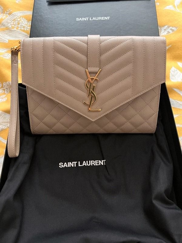 Yves saint shop laurent envelope