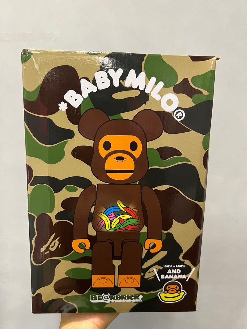 残りわずか BABY 2体セット BE@RBRICK BABY 400% MILO(R) AND 100 ...