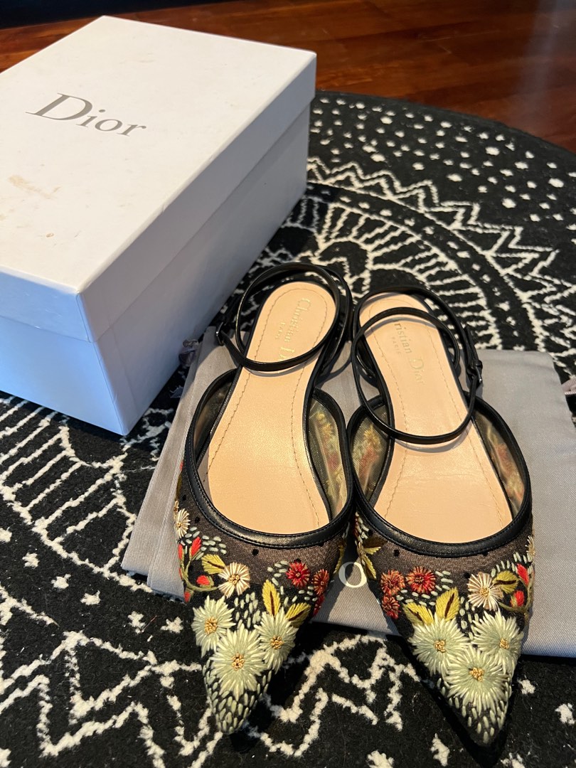 Christian dior flat sandals new arrivals