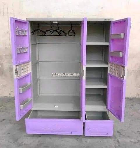 3 door cabinet (Category: Hooks & Hangers) located in Quezon City. Submitted by allegaspi (Listing ID 1257110499, Image 2). Description: Introductory Price Until October 01 3 Door Cabinet Drawer by Zooey L99 W48 H137 CM Elegant ♥ Space Saver ♥ Multipurpose Doors ♥ With Side Pockets and Hangers ♥ With Tubular Steel Support ♥ With Lock and Keys ♥ Easy to Clean ♥ 2999.99 Color: Green / Pink / Blue / Beige / Violet Delivery Fee applies depends on loc