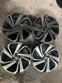 4pcs 17” Toyota Raize Mag used 4Holes pcd 100 mags only