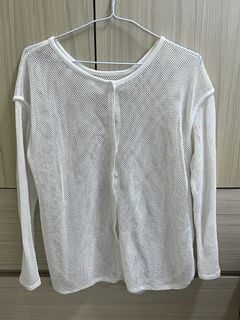 網眼透膚衫