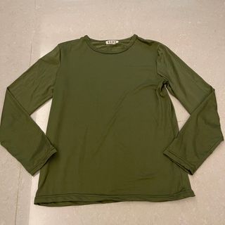 抹茶綠 長袖上衣 保暖衣 內衣