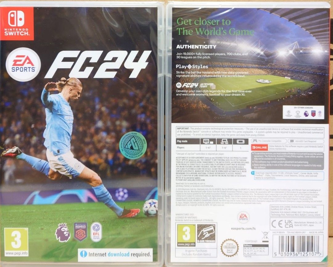FC24 EA Sports FIFA24 (ASIA EN/CH/KR/JP) - PS4 & PS5