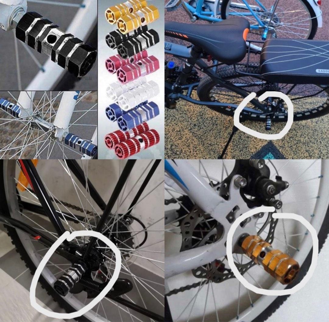 Foot pegs on sale for bicycle