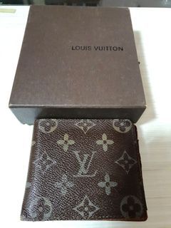 Louis Vuitton M93801 Monogram Macassar Canvas 6 Cards Gaspar Wallet (CT4184)