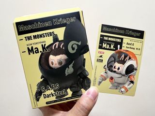 全新 Pop Mart Labubu 橫山宏 Ma.K. 盲盒 Maschinen Krieger The Monsters