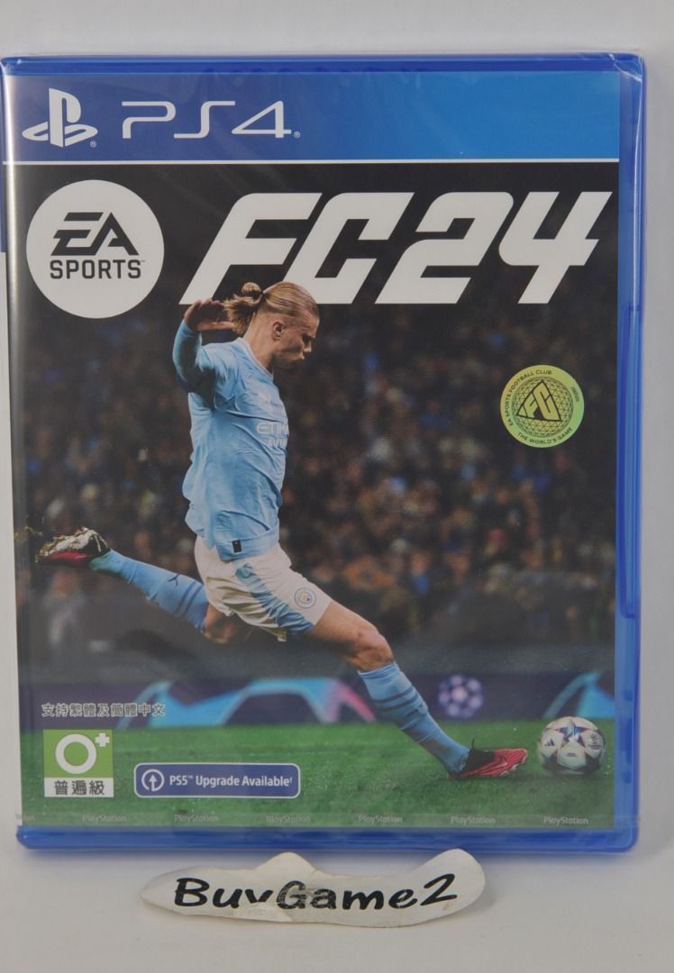 全新) PS4 FIFA 24 EA Sports FC 24 (行版/ 日版, 中文/ 英文/日文 