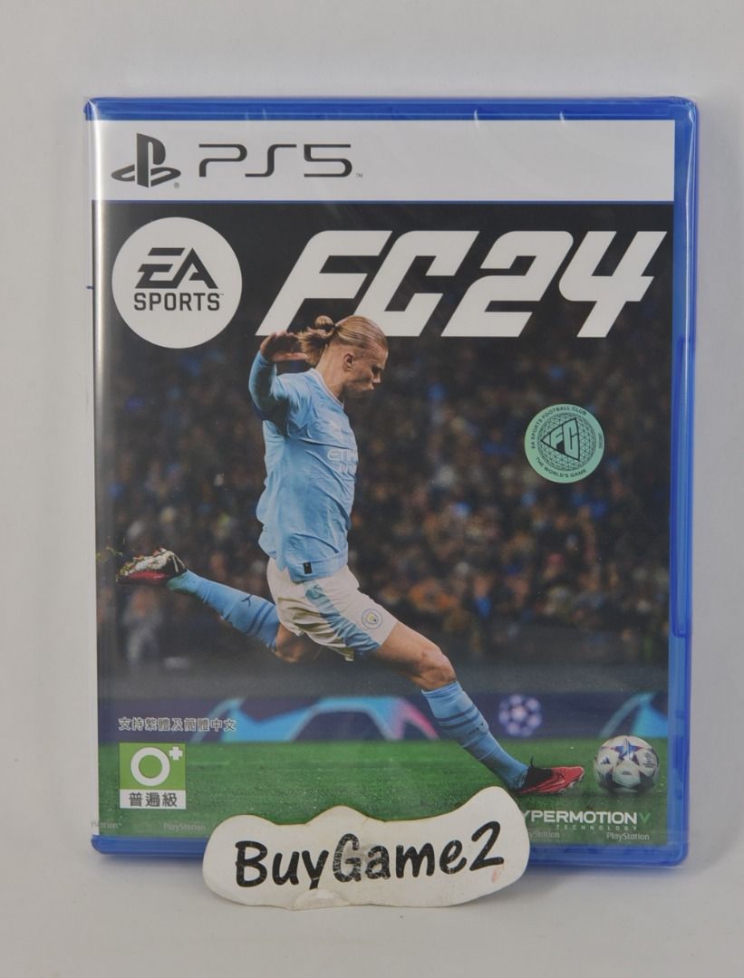 全新) PS5 FIFA 24 EA Sports FC 24 (行版, 中文/ 英文) - 國際足盟