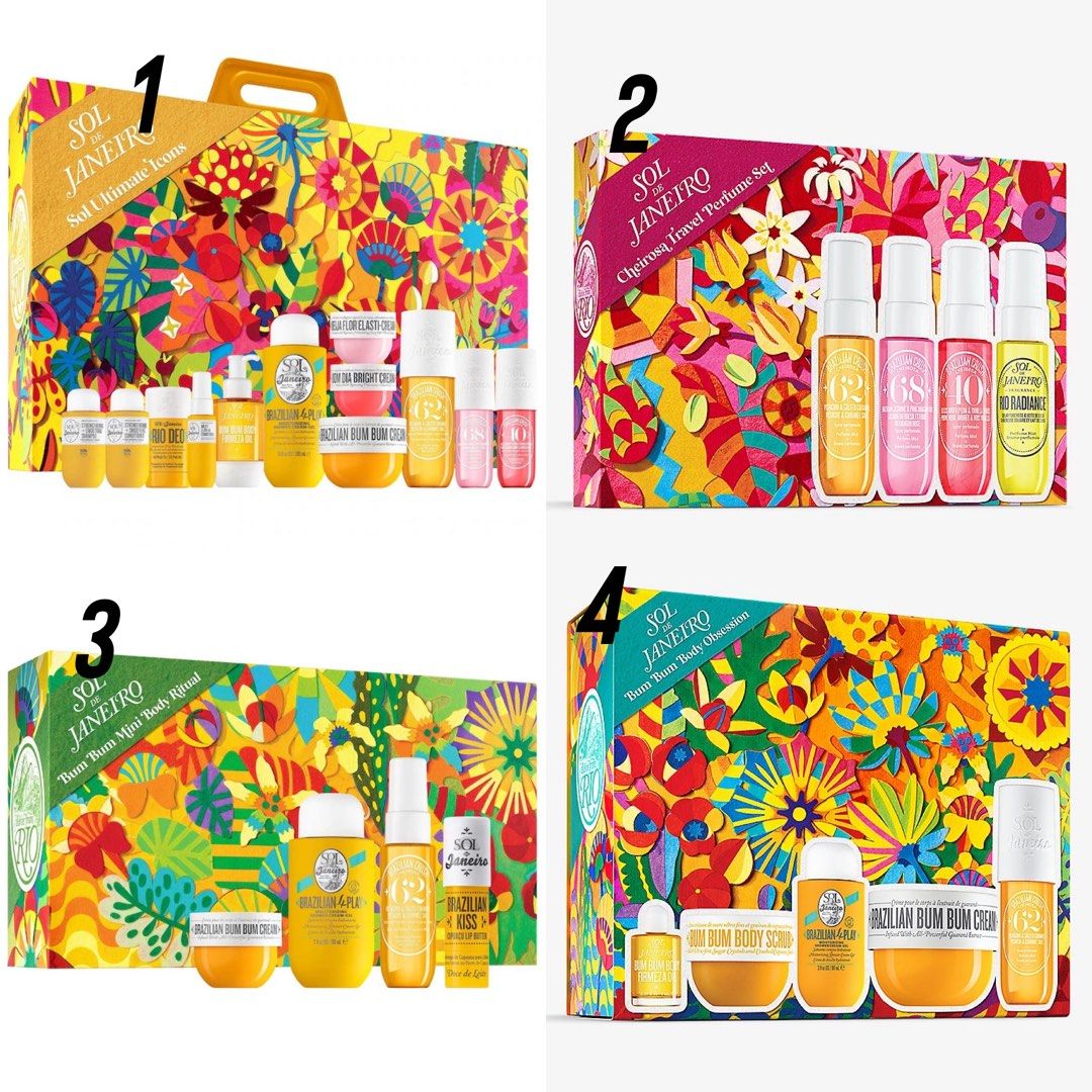 Sol de Janeiro Holiday Set 2023, 美容＆化妝品, 沐浴＆身體護理, 沐浴及身體護理 身體護理 Carousell