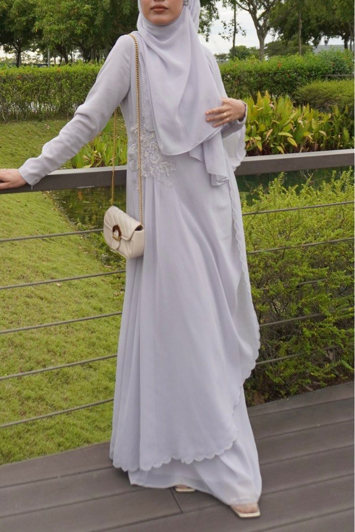 Abaya Dress with Drape Cape FREE SHAWL