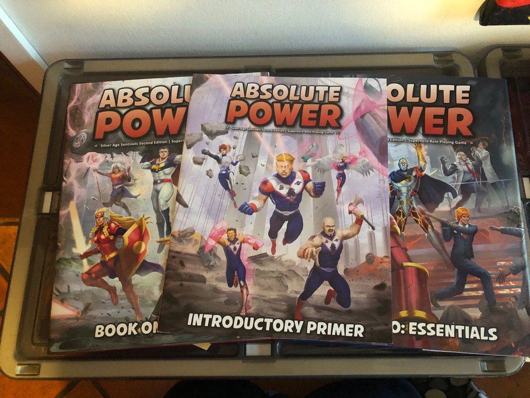 Absolute Power: Superhero RPG, Hobbies & Toys, Toys & Games on Carousell