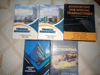 Accounting books for sale!