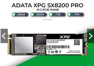 Adata XPG Spectrix SX8200 Pro Pci-e M.2 2280 SSD Solid State Drive (2TB)