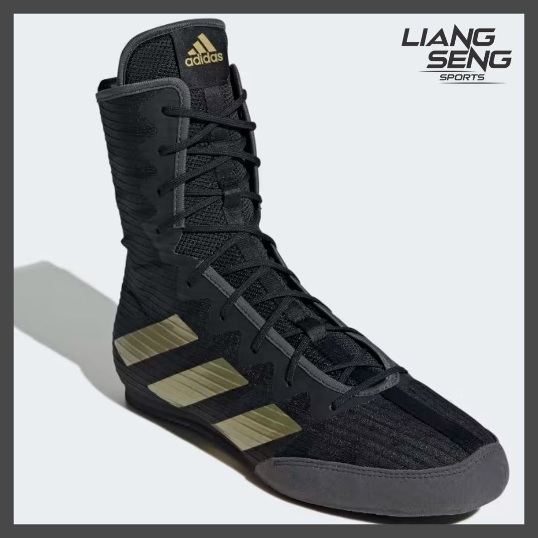 Black and gold sale adidas boxing boots