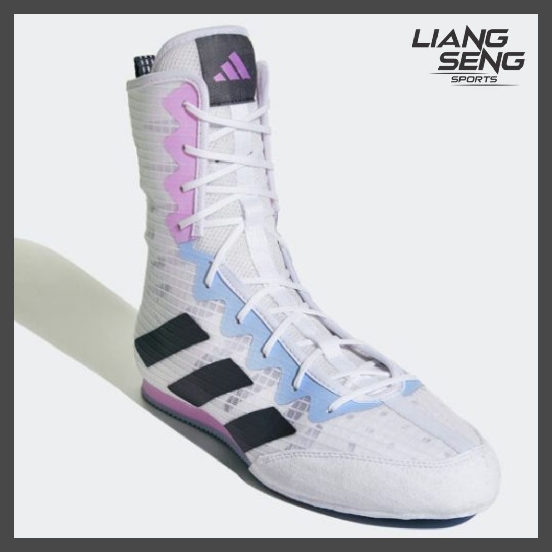 Purple boxing boots top