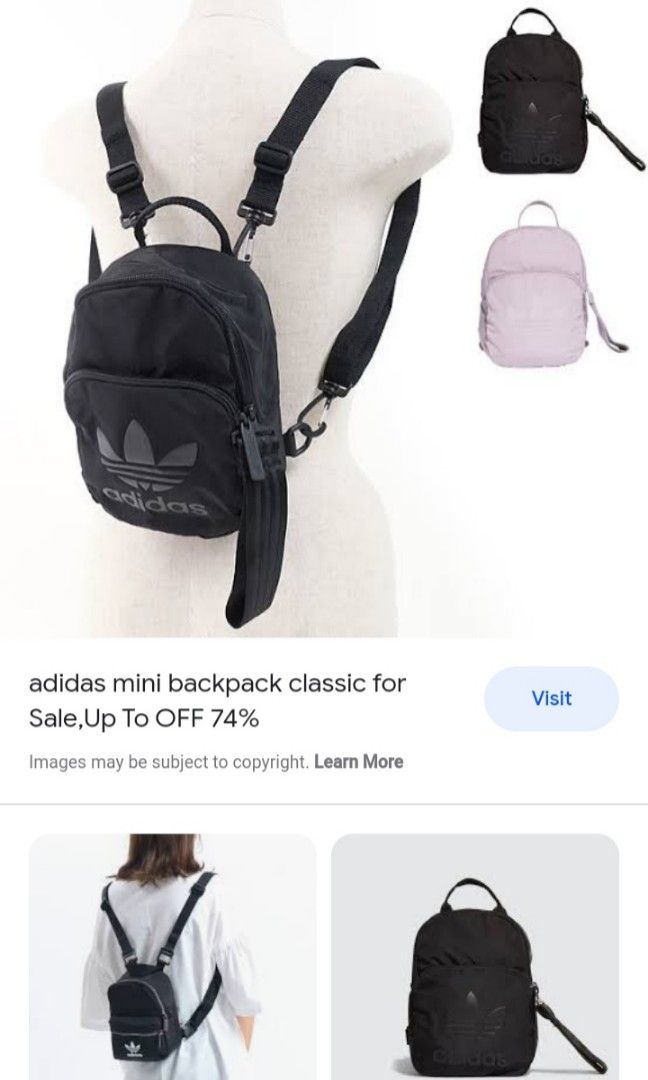 Adidas mini backpack sale deals