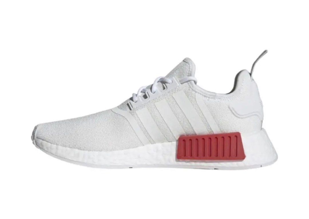 Nmd white lush shop red