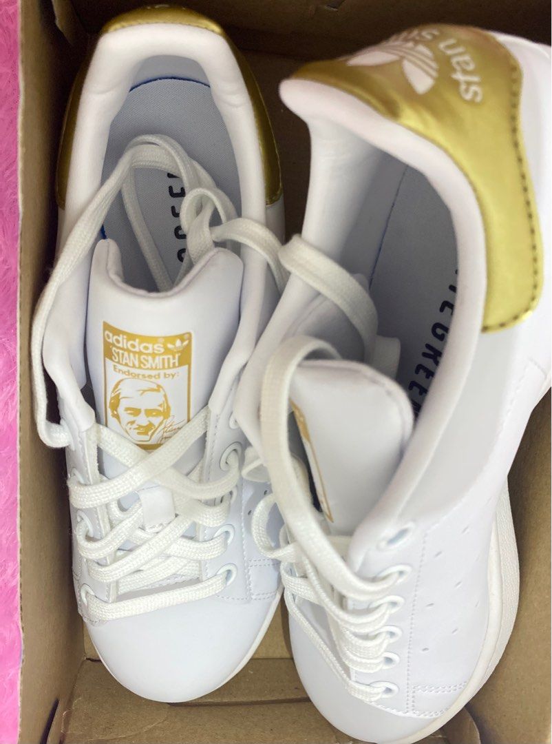 Jual adidas deals stan smith gold