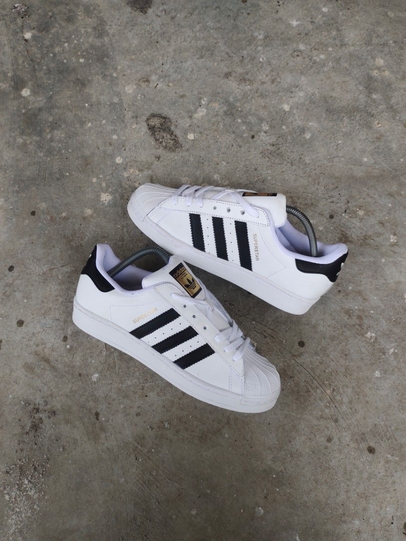 Adidas superstar shop white black 41