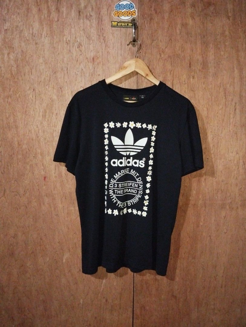 Adidas by pharrell top williams solarhu trefoil tee