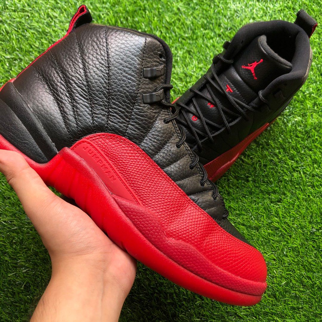 Air Jordan 12 Flu Game 2016 Men s Fashion Footwear Sneakers