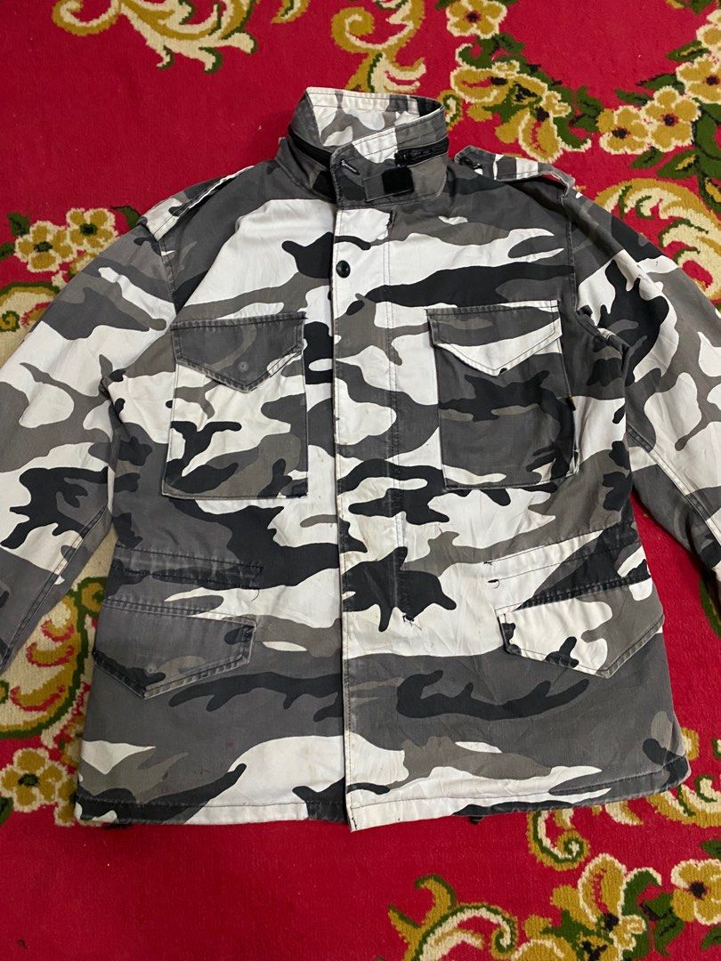 Alpha industries coat sales cold weather man's field