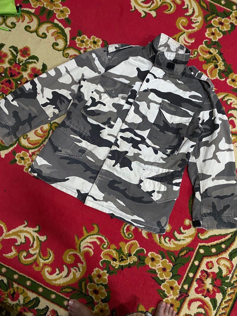 Alpha industries coat sales cold weather man's field