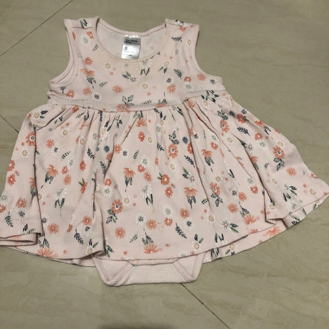 Anko baby cewek bunga2 rib, Bayi & Anak, Baju Bayi di Carousell