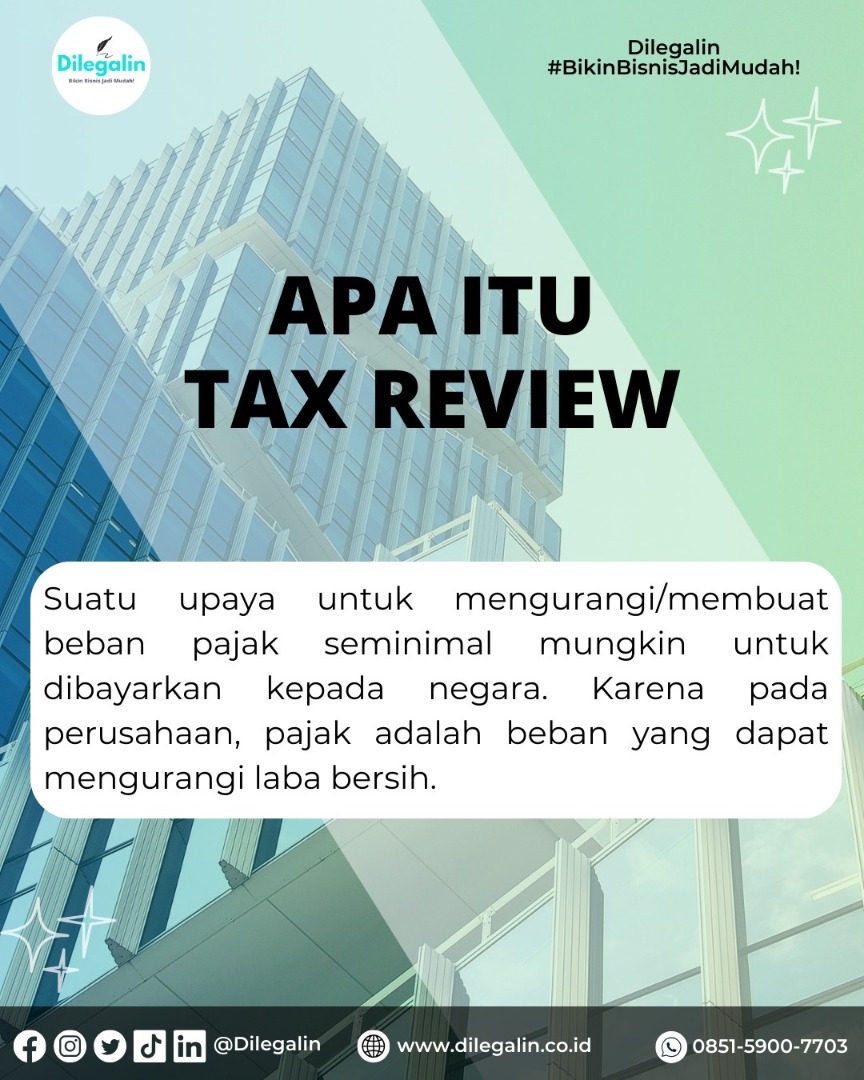 Apa itu Tax Review, Jasa, Lainnya di Carousell