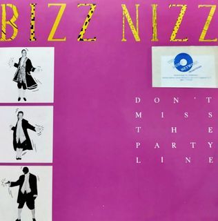 arth12 BIZZ NIZZ - Don't Miss The Partyline (Extended Remix) 12" Inch Single Vinyl Record