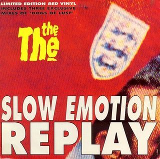 arth12 THE THE – Slow Emotion Replay / Dogs Of Lust (3 x Mixes) Limited Edition Red Vinyl 12" Inch Single Vinyl Record