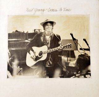arthlp NEIL YOUNG - Comes A Time Japan Press Vinyl LP Record +  Sleeve Notes/Lyrics Sheet