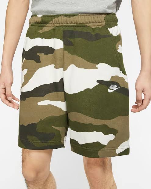 Camouflage shorts nike hot sale