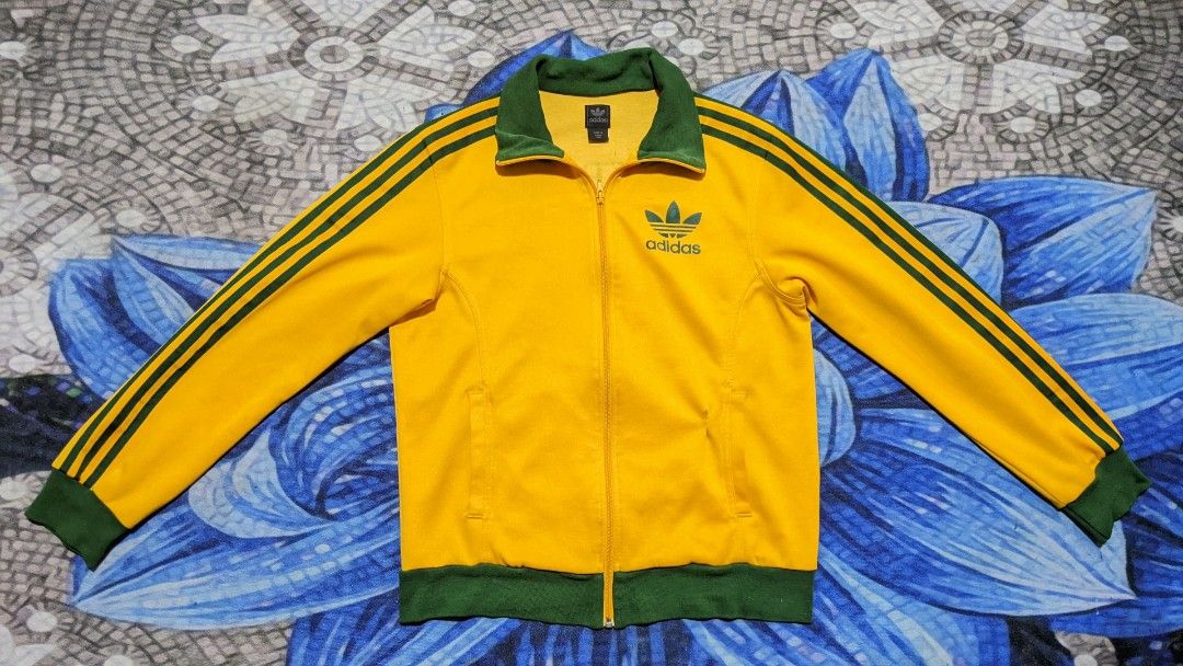 Authentic Adidas Trefoil Australia Super Track top Men s Fashion