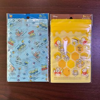 [Authentic] Disney Toy Story and Winnie the Pooh Resealable Zip Bag