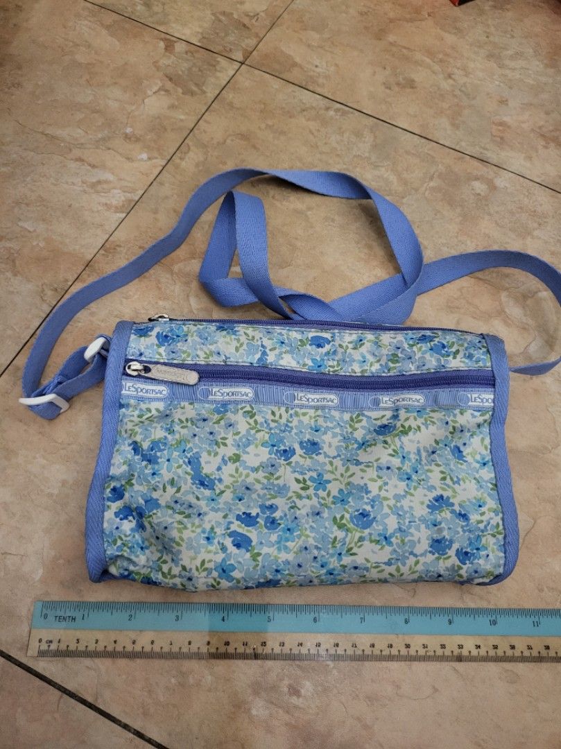 AUTHENTIC LESPORTSAC SLING BAG, Luxury, Bags & Wallets on Carousell