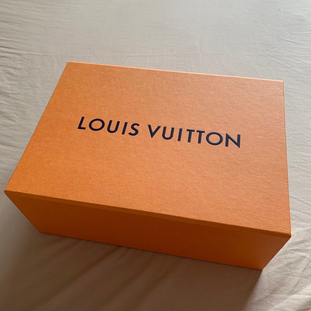 Authentic Louis Vuitton Shoe Box, Luxury, Sneakers & Footwear on