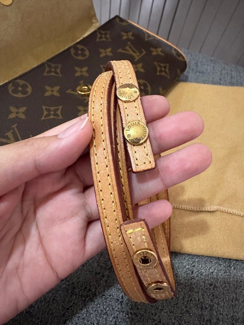 Louis Vuitton Vintage - Monogram Pochette Twin GM Bag - Brown